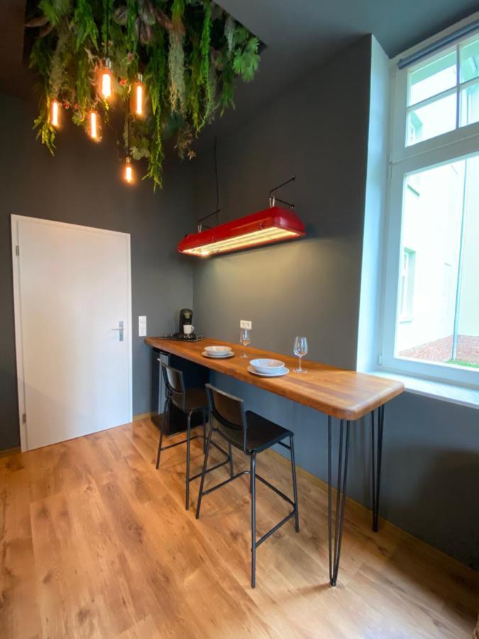 Tropisches Loft Mit Privatem Garten Magdeburg Zewnętrze zdjęcie